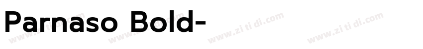 Parnaso Bold字体转换